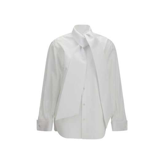 White Cotton Dress Shirt