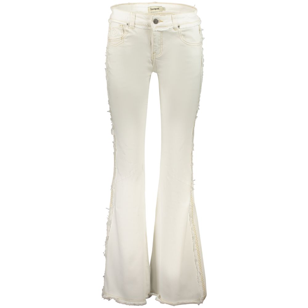 Bianco Cotton Female Jeans