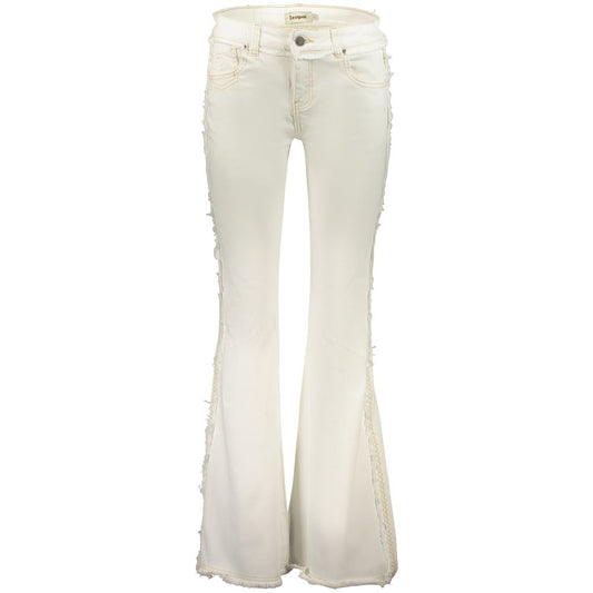 Bianco Cotton Female Jeans