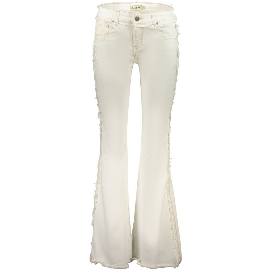Bianco Cotton Female Jeans