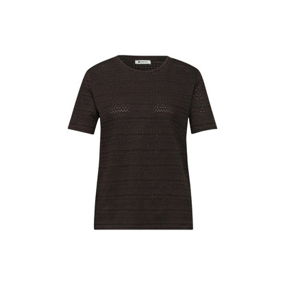 Brown Cotton T-Shirt