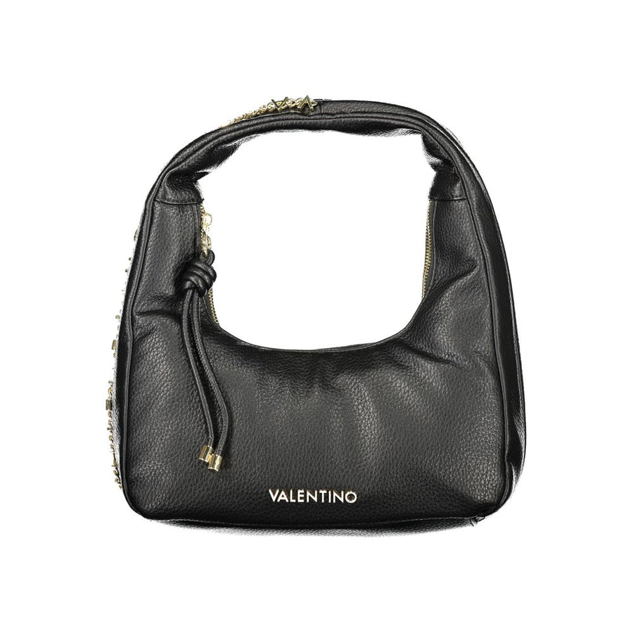 Black Polyurethane Women's Bag