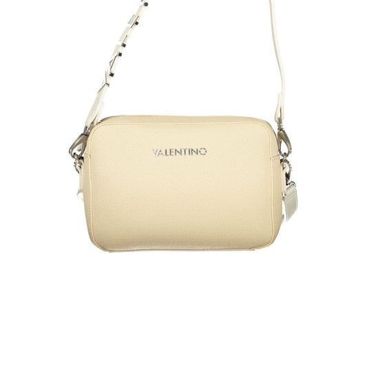 Beige Polyurethane Women's Bag