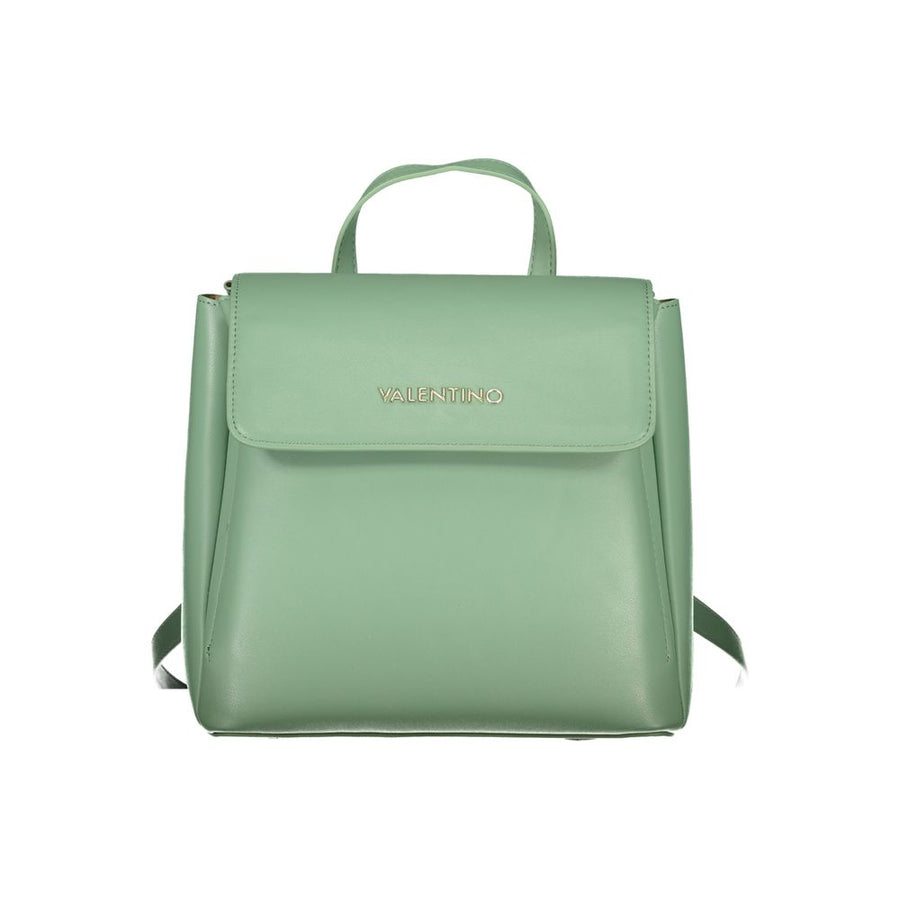 Green Poliuretano Womens Backpack