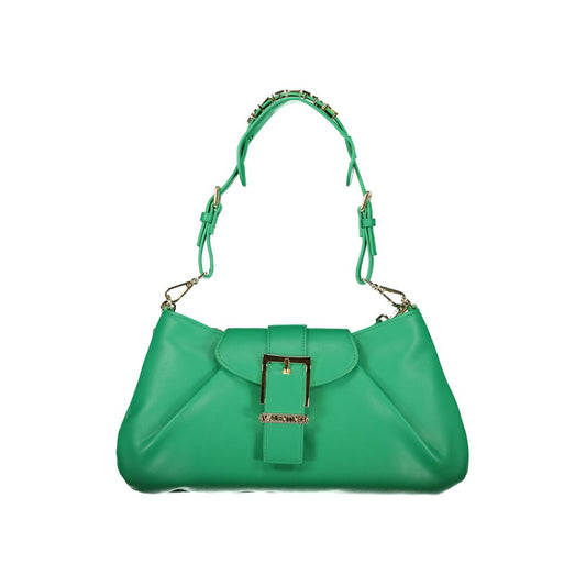 Verde Polyurethane Women's Bag with Adjustable Shoulder Strap