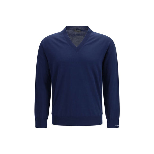 Blue Cotton Sweatshirt