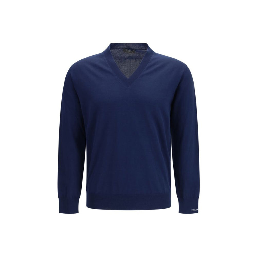 Blue Cotton Sweatshirt