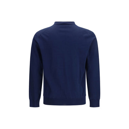 Blue Cotton Sweatshirt