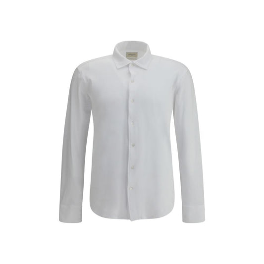 White Cotton Dress Shirt