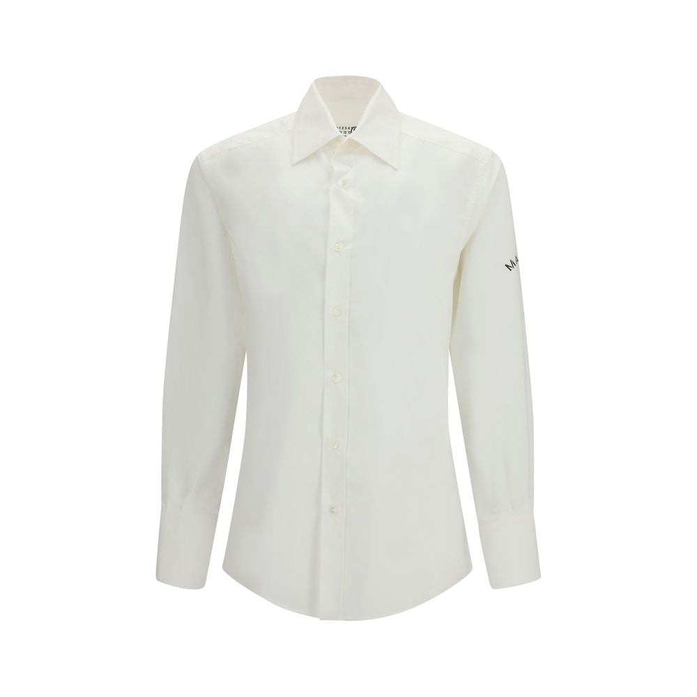 White Cotton Dress Shirt