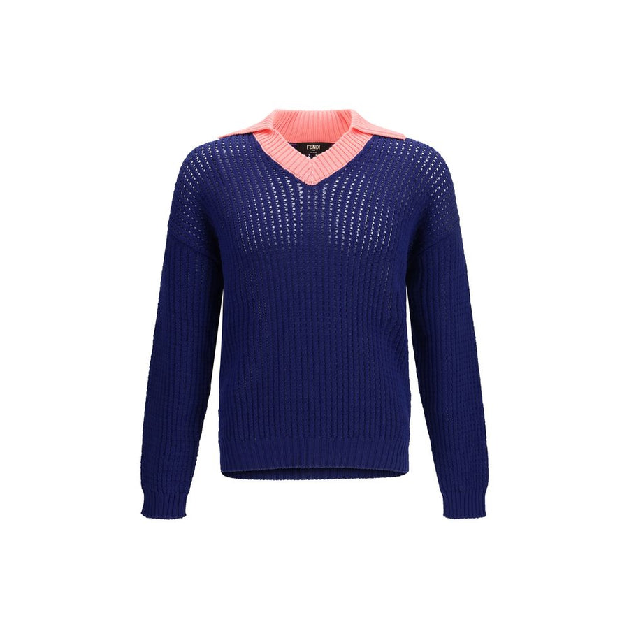 Blue Cotton Sweatshirt