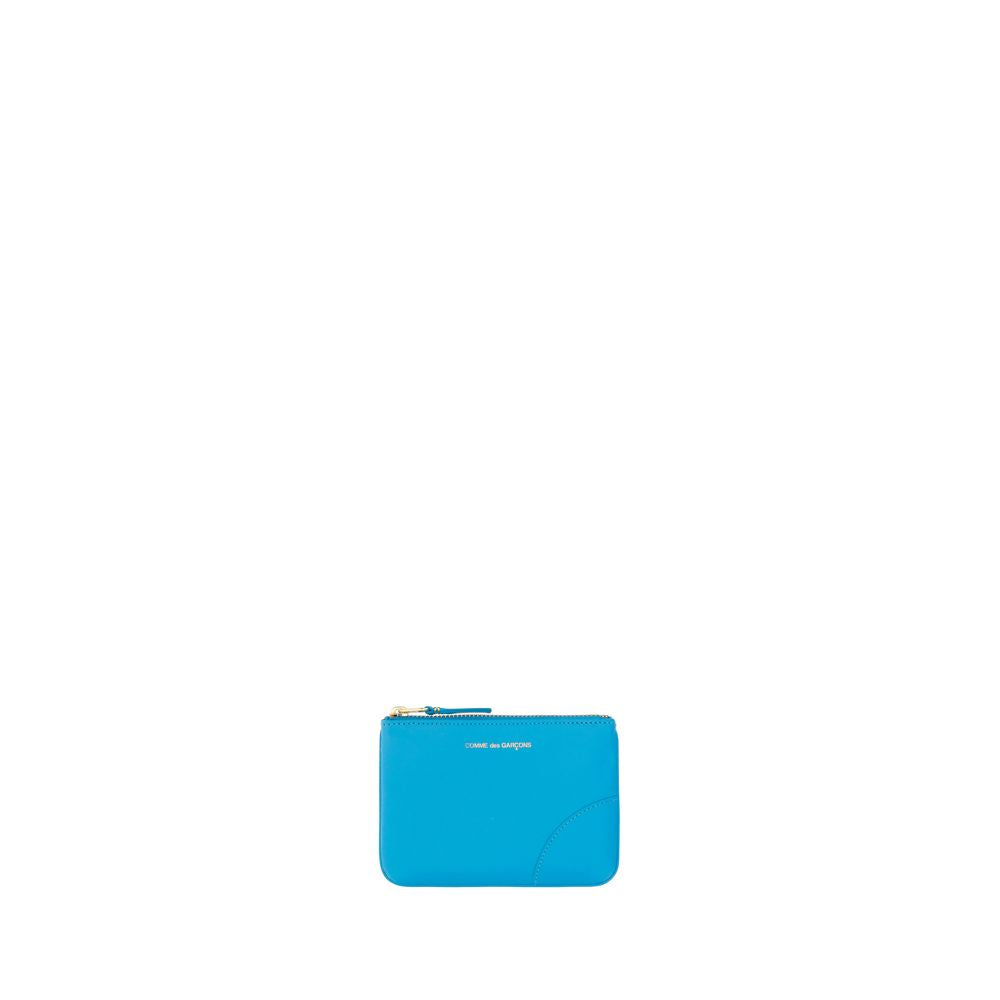 Blue Calf Leather Bos Taurus Wallet