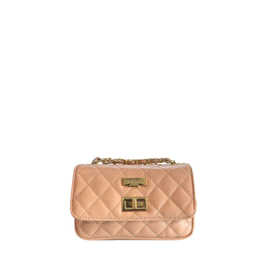 Multicolor Cowhide Crossbody Bag