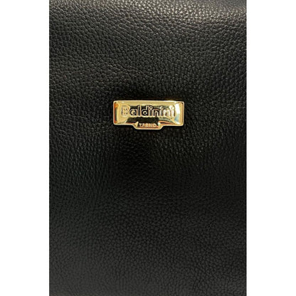 Black Leather Women Bag