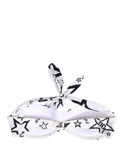 White Millennials Star Padded Bandeau Underwear