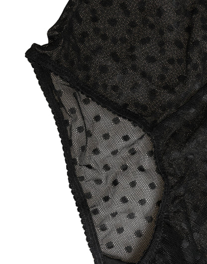Black Logo Girdle High Waist Panty Underwear