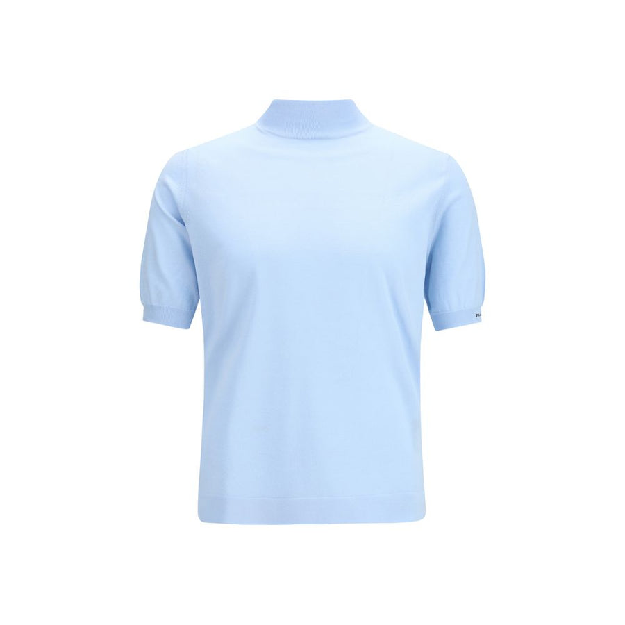 Blue Cotton Sweatshirt