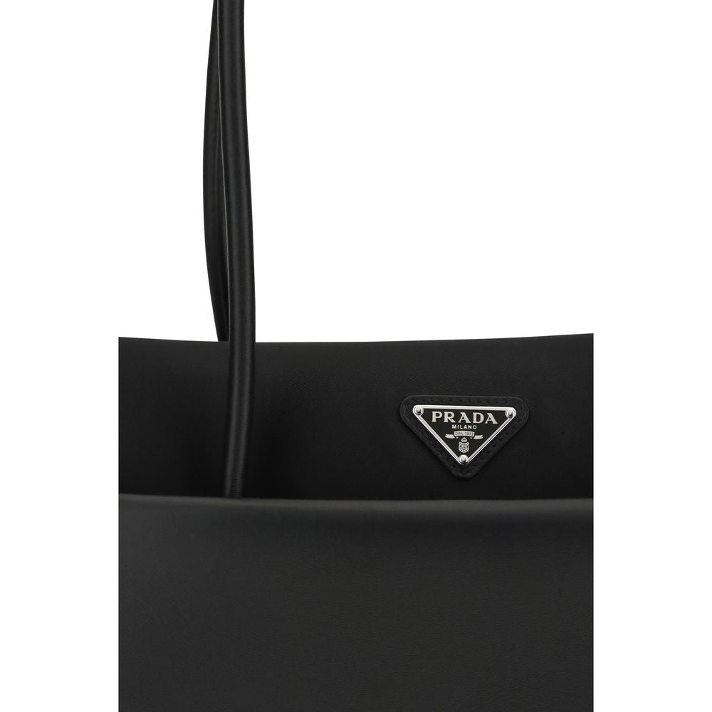 Black Calf Leather Bos Taurus Shoulder Bag