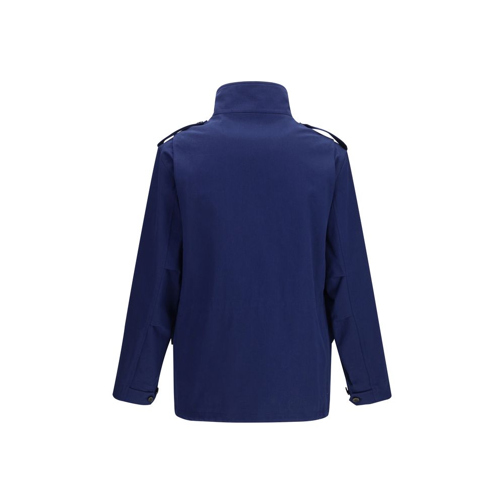 Blue Cotton Coat