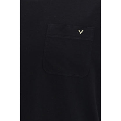 Black Cotton T-Shirt