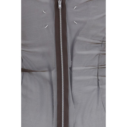 Brown Polyamide Casual Dress