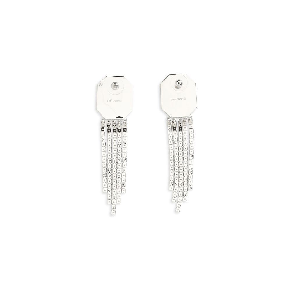 Silver Brass Earrings