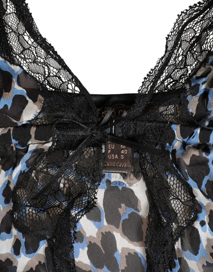 Multicolor Leopard Babydoll Chemise Underwear