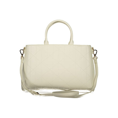 Bianco Polyurethane Women's Bag