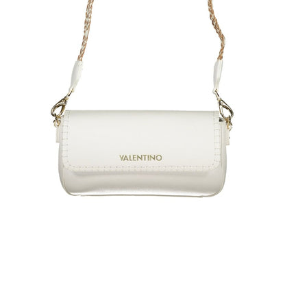 White Polyurethane Womens Bag
