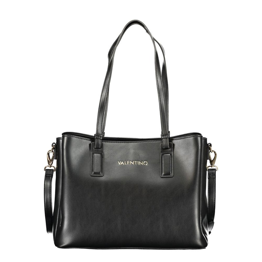 Nero Polyurethane Women's Bag with Recycled Features