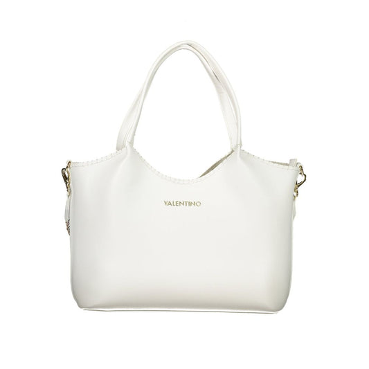 Bianco Polyurethane Women's Bag