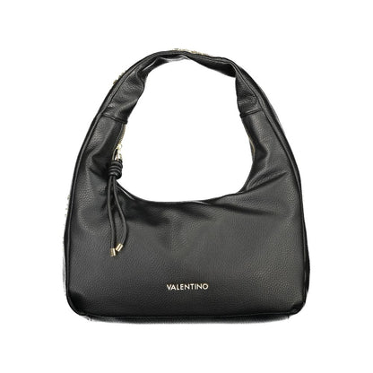 Black Polyurethane Women's Bag