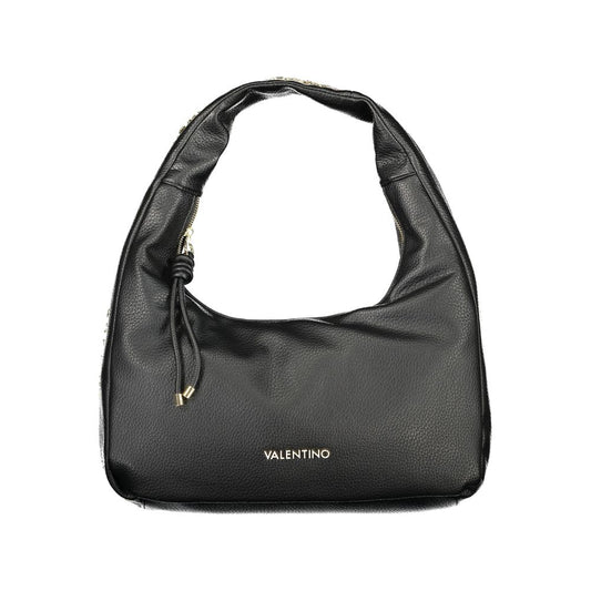 Black Polyurethane Women's Bag