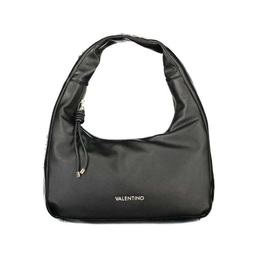 Black Polyurethane Women's Bag