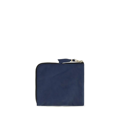 Blue Calf Leather Bos Taurus Wallet