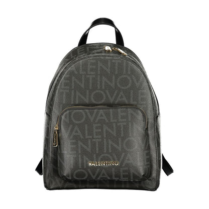 Nero Poliuretano Donna Backpack