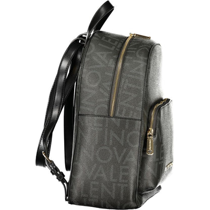 Nero Poliuretano Donna Backpack
