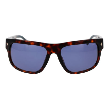 Brown Metal Sunglasses