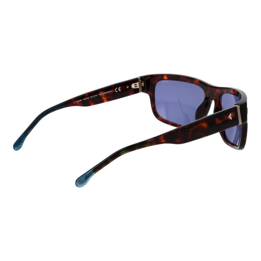Brown Metal Sunglasses