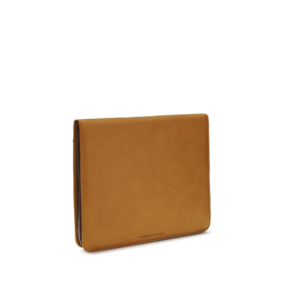 Brown Calf Leather Bos Taurus Wallet