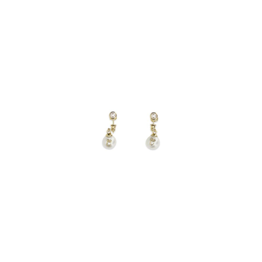 Gold Metal Earrings