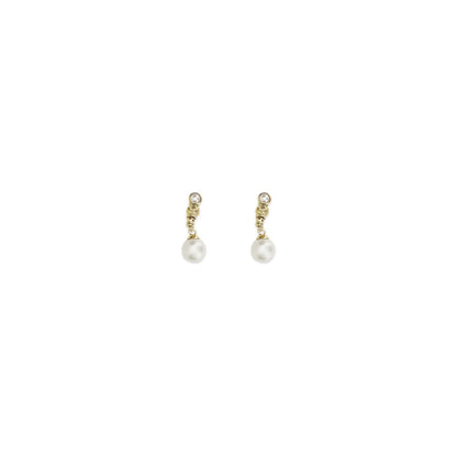 Gold Metal Earrings