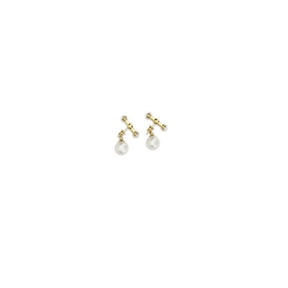 Gold Metal Earrings
