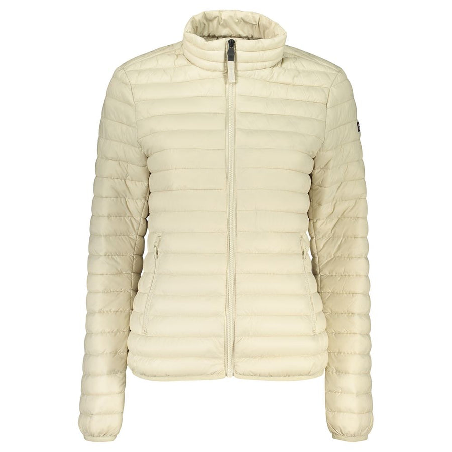 Beige Polyamide Women's Jacket
