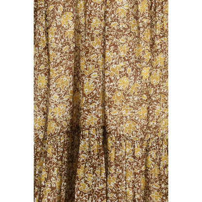 Bicolor Cotton Casual Dress