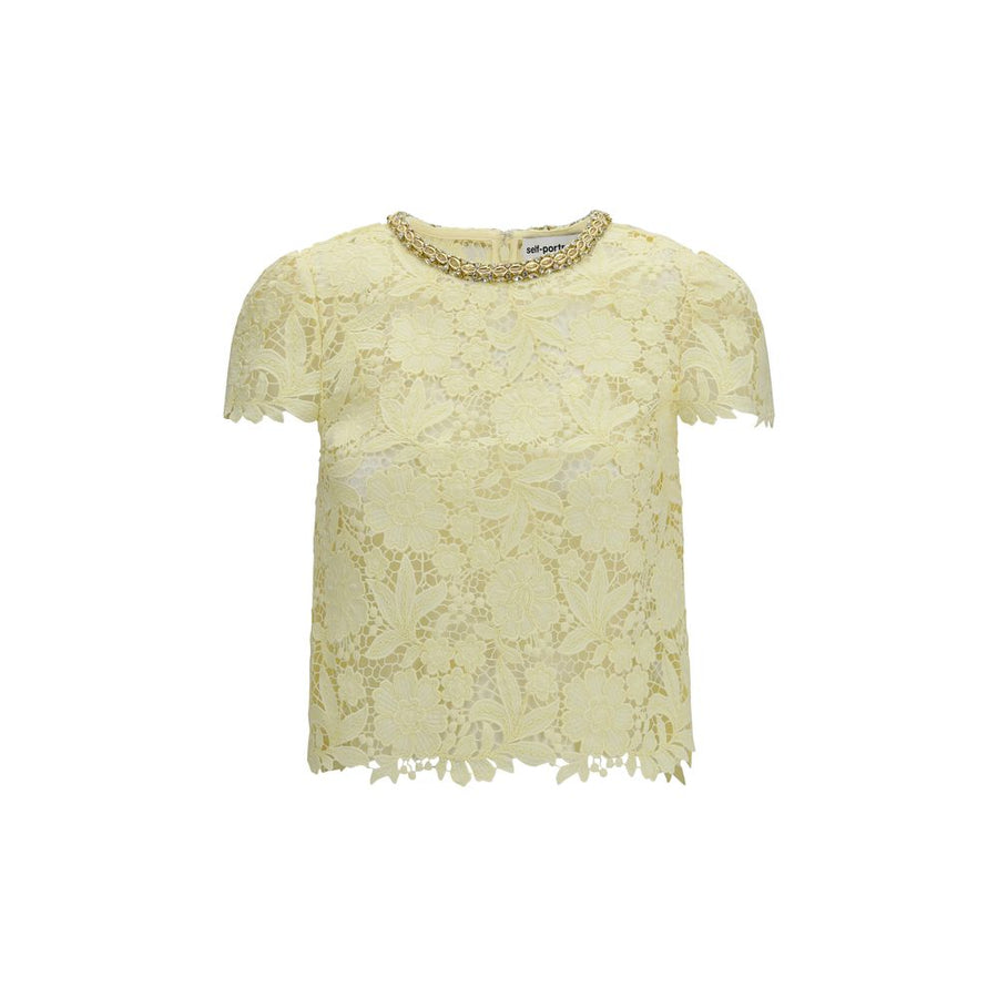 Bicolor Polyester Blouse