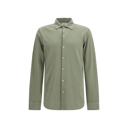 Bicolor Cotton Shirt