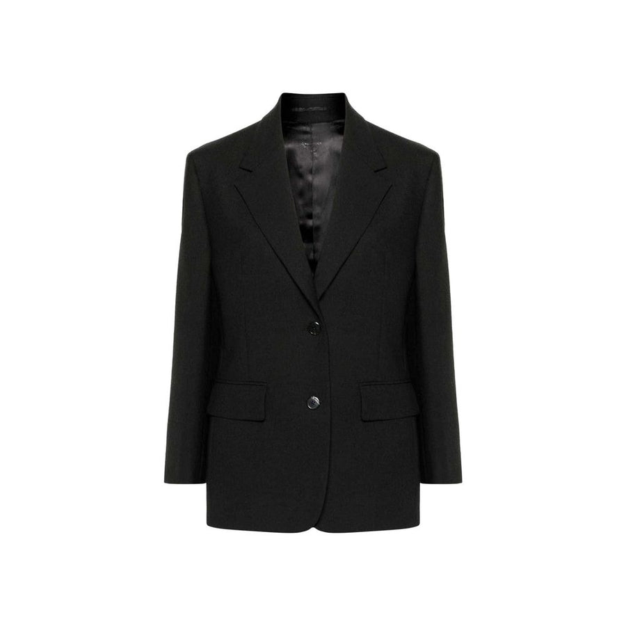 Black Virgin Wool Blazer