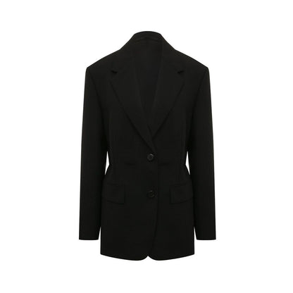 Black Wool Blazer