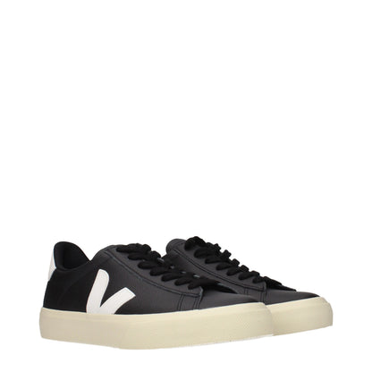 Black Leather Low Top Sneakers